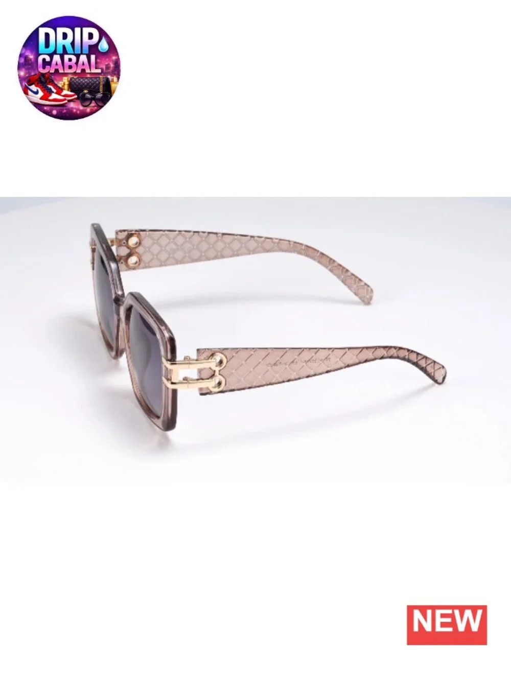 Oversized Square Polarized Sunglasses Women Retro Large UV400
